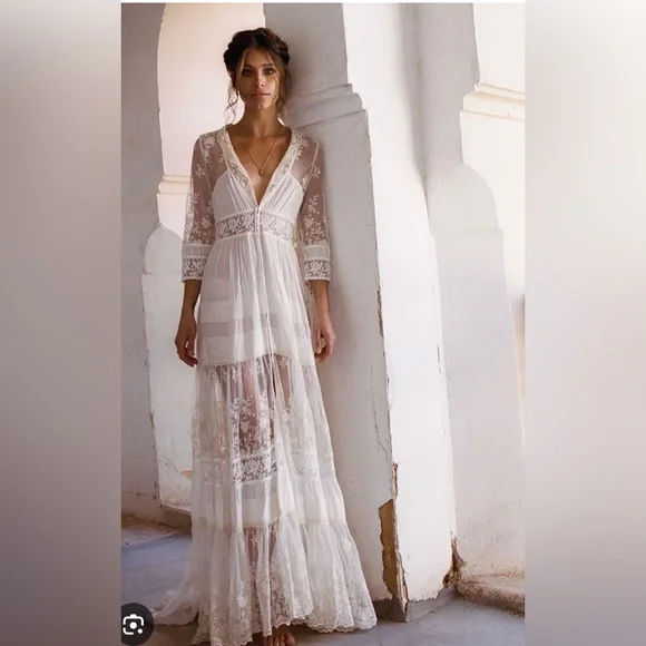 Spell and the gypsy collective Evangeline gown, size S - Picture 4 of 12